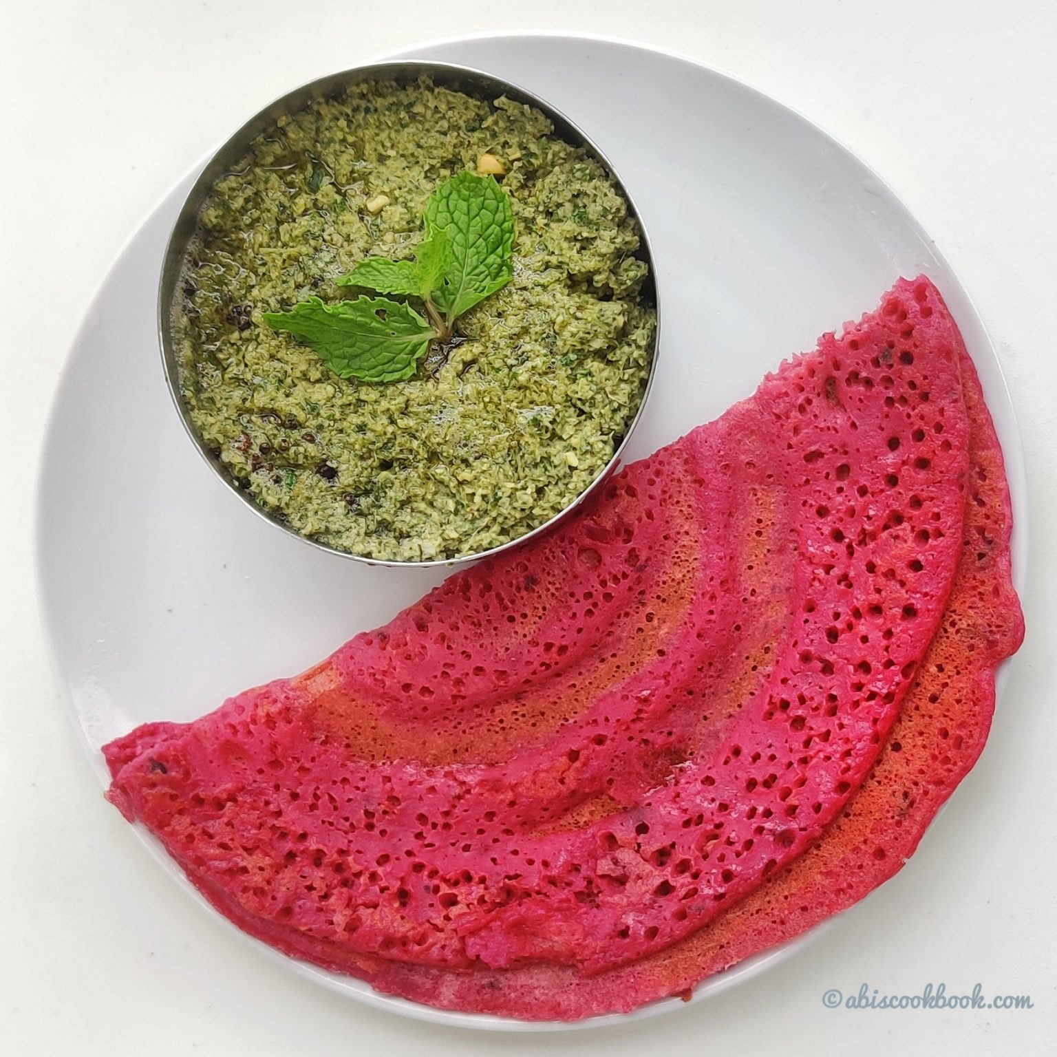 Beetroot Dosa abiscookbook