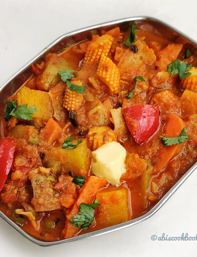 Dhaba Style Veg Curry